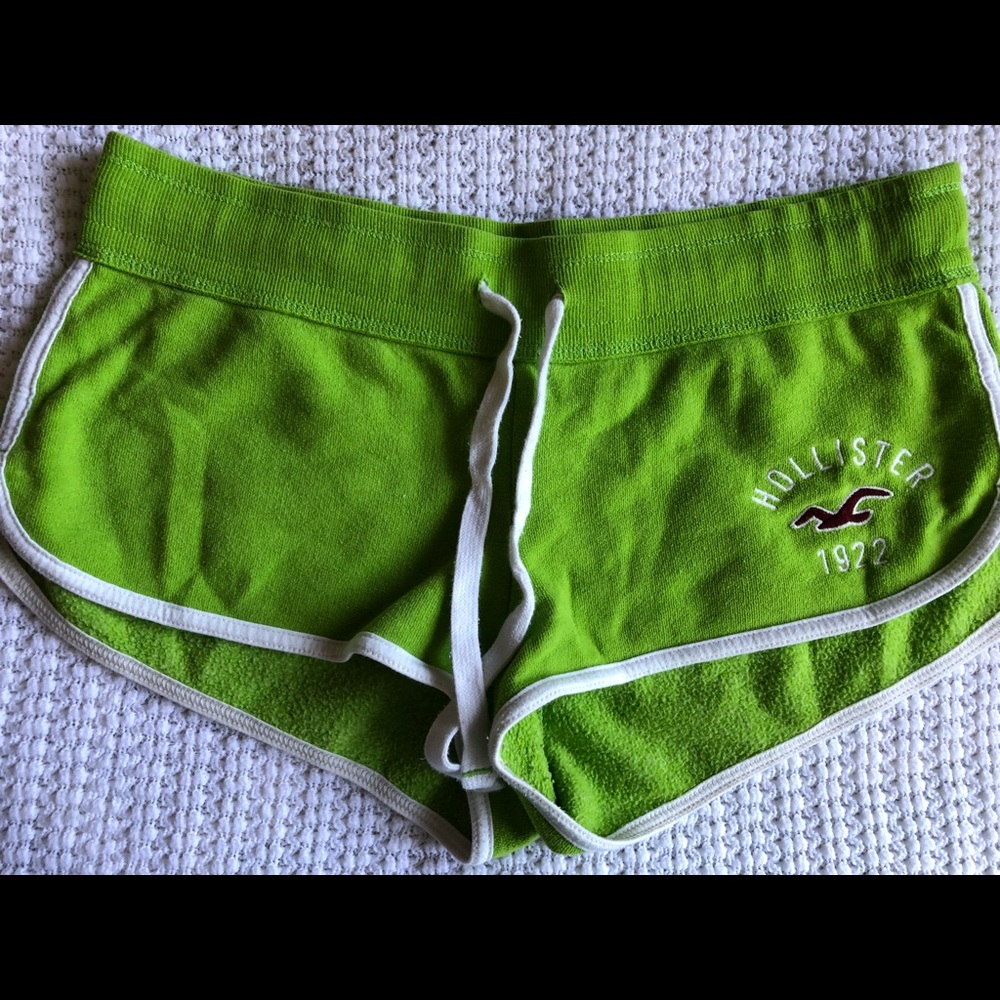 Hollister Green Pajama Shorts